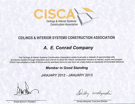 CICSA Certificate
